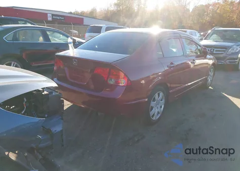 2008 Honda Civic Lx from USA, damaged, VIN 2HGFA16588H520942